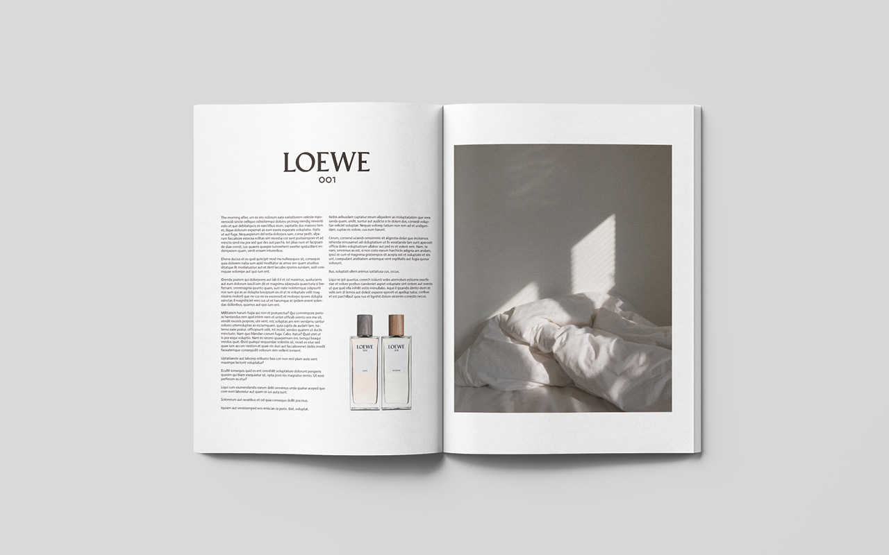Loewe double page